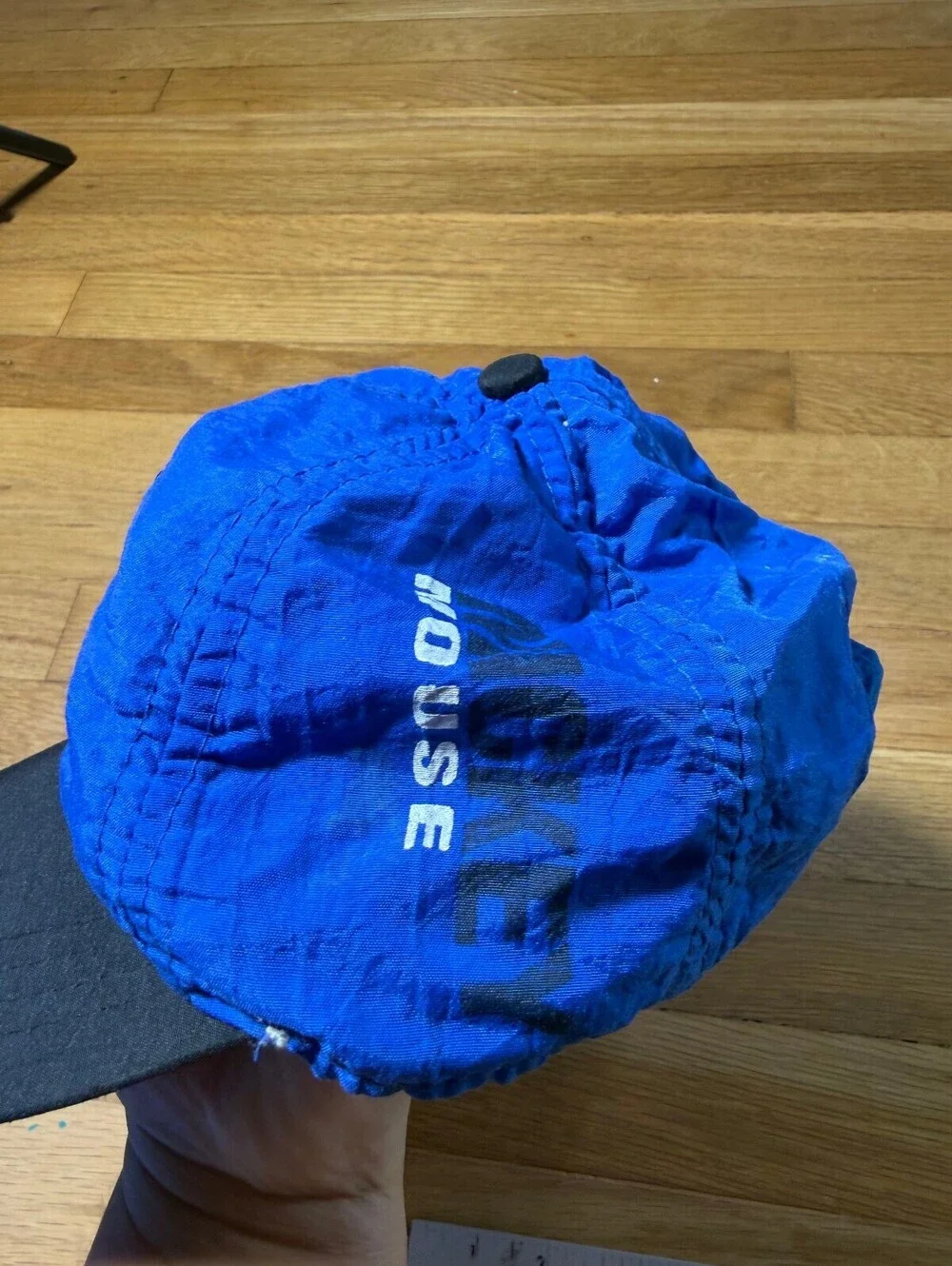 90s Mickey Unlimited Blue and Black Kids' Baseball Cap